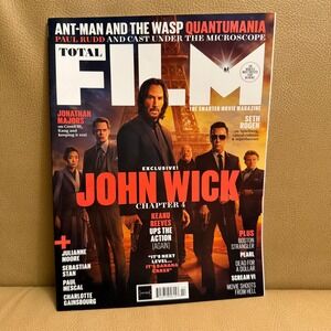 Total Film Magazine Issue 334 February 2023 John Wick 4 Keanu Reeves Seth Rogen